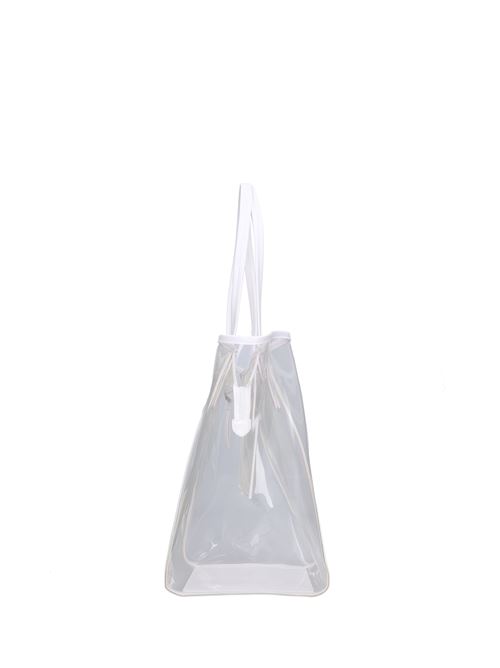 Borsa in plexi BY FAR | 195202BIANCO